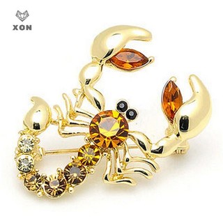 XON Trâm Cài Bọ Cạp Đính Đá Lấp Lánh