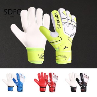 Sdfg 1 Đôi Găng Tay Thủ Môn, Size 5-10 Găng Tay Thủ Môn Bóng Đá Trẻ Em Chống Trượt, Thi Đấu Dày Cao Su Thoáng Khí Trò Chơi Thủ Môn Găng Tay Bóng Đá