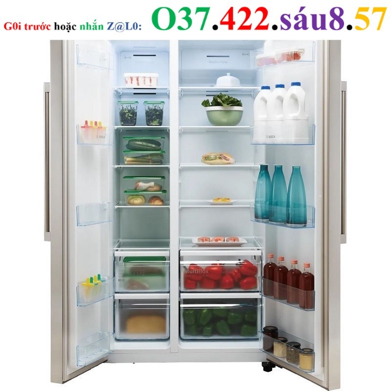 TỦ LẠNH SIDE BY SIDE BOSCH KAN93VIFPG