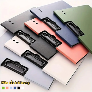 Bìa hồ sơ Kẹp Đứng A4 - Màu đơn sắc trẻ trung bắt mắt - Bìa trình ký- File Bảng Kẹp Tài Liệu Văn Phòng lịch sự