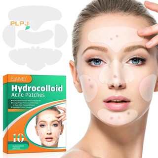 Plpj 10 Cái / hộp Hydrocolloid Acne Patch Trán Và Cheeks Miếng Dán Mụn Cho Zit MỚI
