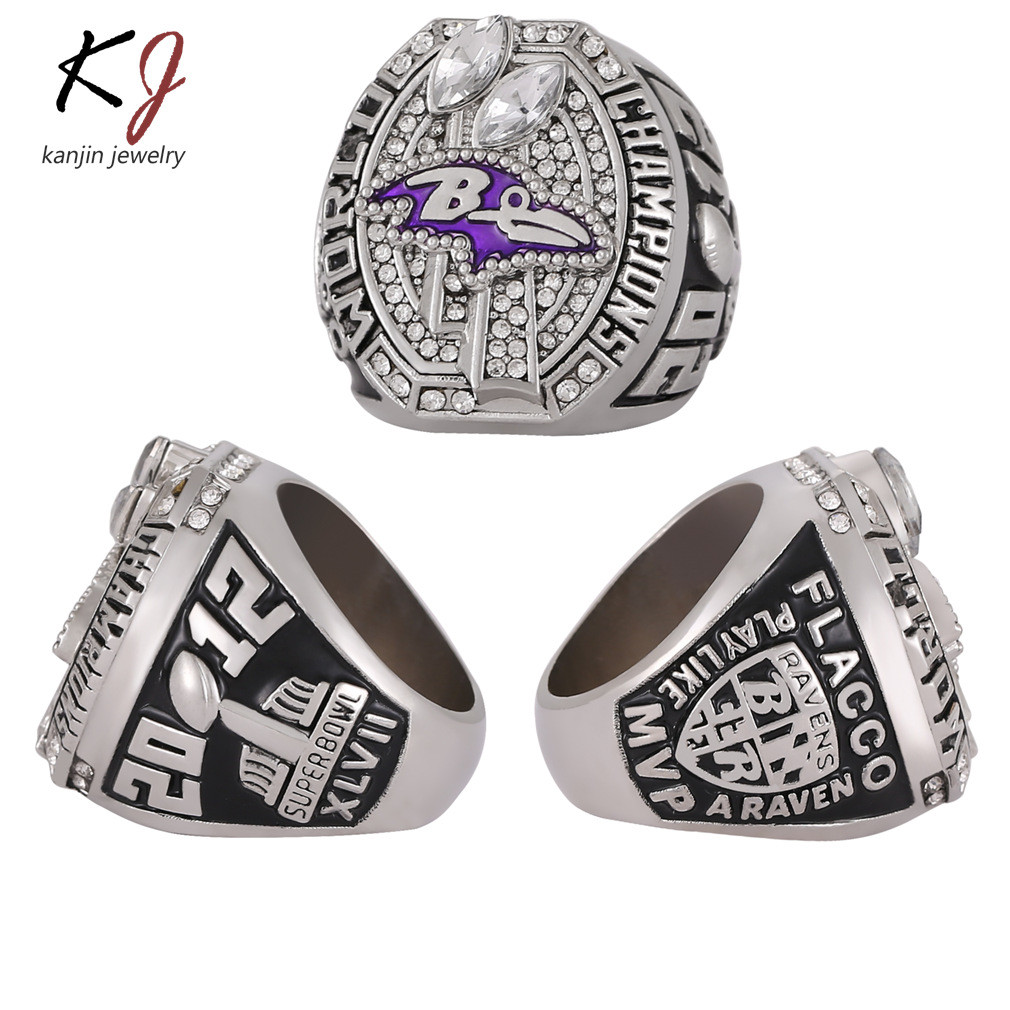 Nhẫn vô địch Baltimore Crow Nfl 2012