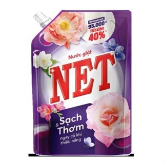 (Hàng Công Ty Chính Hãng) Nước Giặt NET Matic 3 Kg hương HOA NẮNG NGÁT HƯƠNG