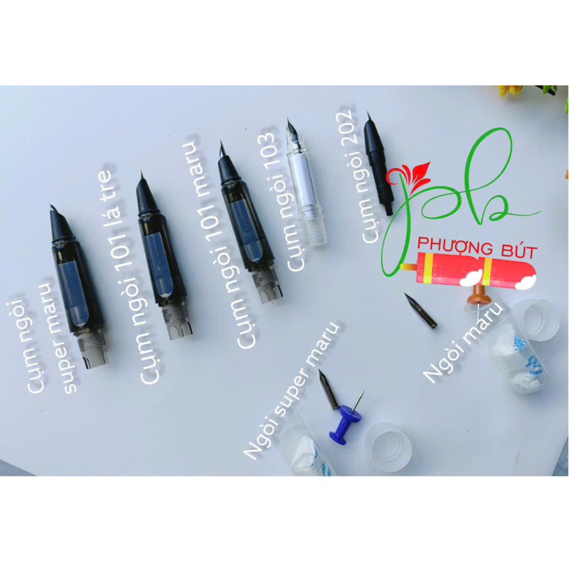 Orica - Cụm ngòi (bút cánh diều 101, 103, 105, 202, maru, super maru,..)