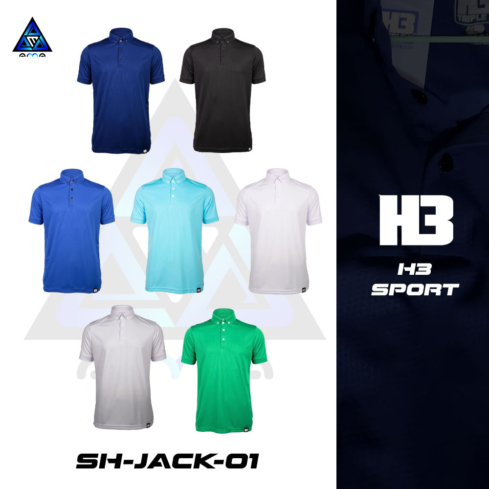 Áo Polo Thể Thao Giảm Và Một Lần Nữa Model SH-JACK-01 H3 SPORT H3 Bộ 2 Authentic 1