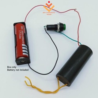 Bộ DIY DC 3V-6V đến 200kV 200000Mô-đun nguồn tăng cường V Boost Máy phát điện áp cao có hộp, công tắc