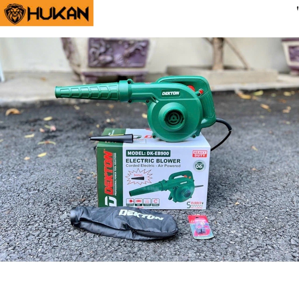MÁY THỔI BỤI VÀ HÚT BỤI 900W CHÍNH HÃNG DEKTON DK-EB900 . HK Chính Hãng