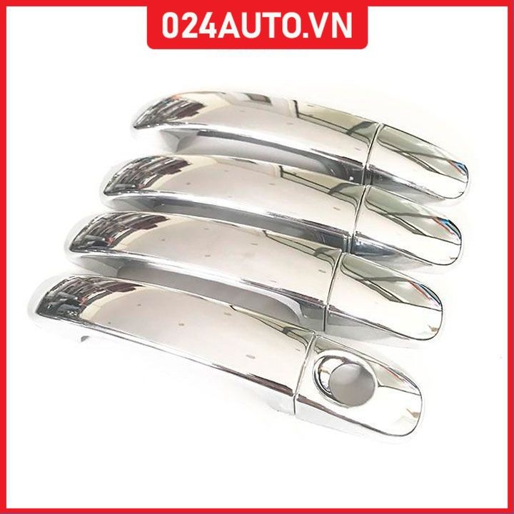 Bộ 8 Ốp Tay Hõm Cửa Mạ Crom Mazda BT50 BT-50 2022-2023-2024-2025