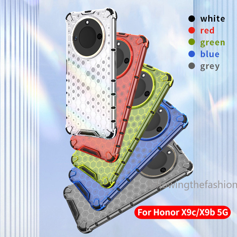 Vỏ Túi Khí Cho Honor X9c 5G Vỏ Điện Thoại Giáp Chống Sốc Vỏ Silicon Sang Trọng Cho Honor X9C X9c X9 