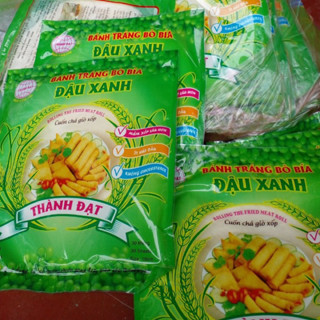 Combo 10 gói ( gồm 300 lá ) bánh tráng bò bía đậu xanh dùng cuốn nem chả giò cuốn bò bía dừa