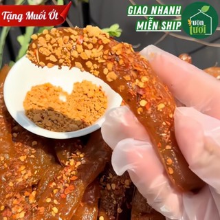 Me Thái Sấy Dẻo Muối Ớt XUẤT KHẨU Chua Ngọt Cay Nhẹ TẶNG KÈM MUỐI ỚT VƯỜN TƯƠI FOOD Mứt Tết