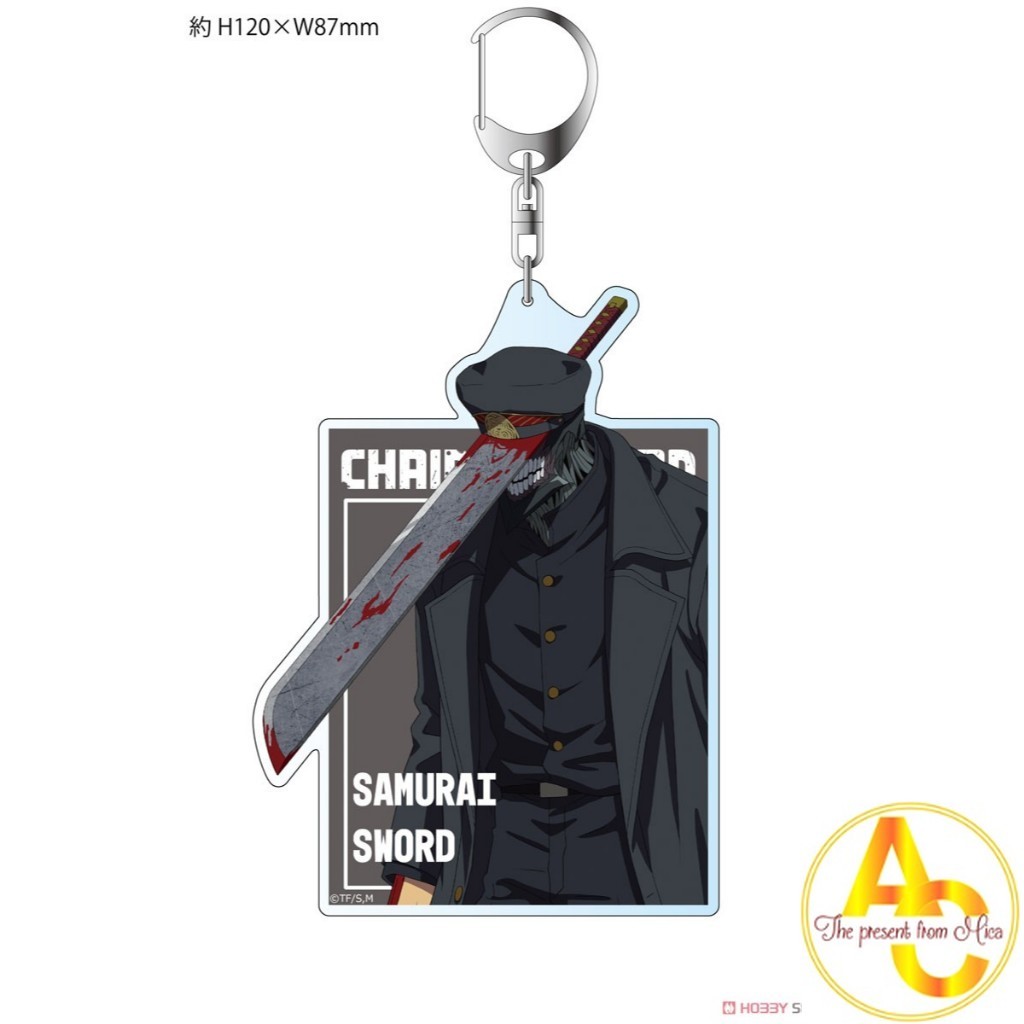 Móc khóa Keychain Acrylic chainsaw man makima denjipochita himeno higashiyama kobeni Anime Manga