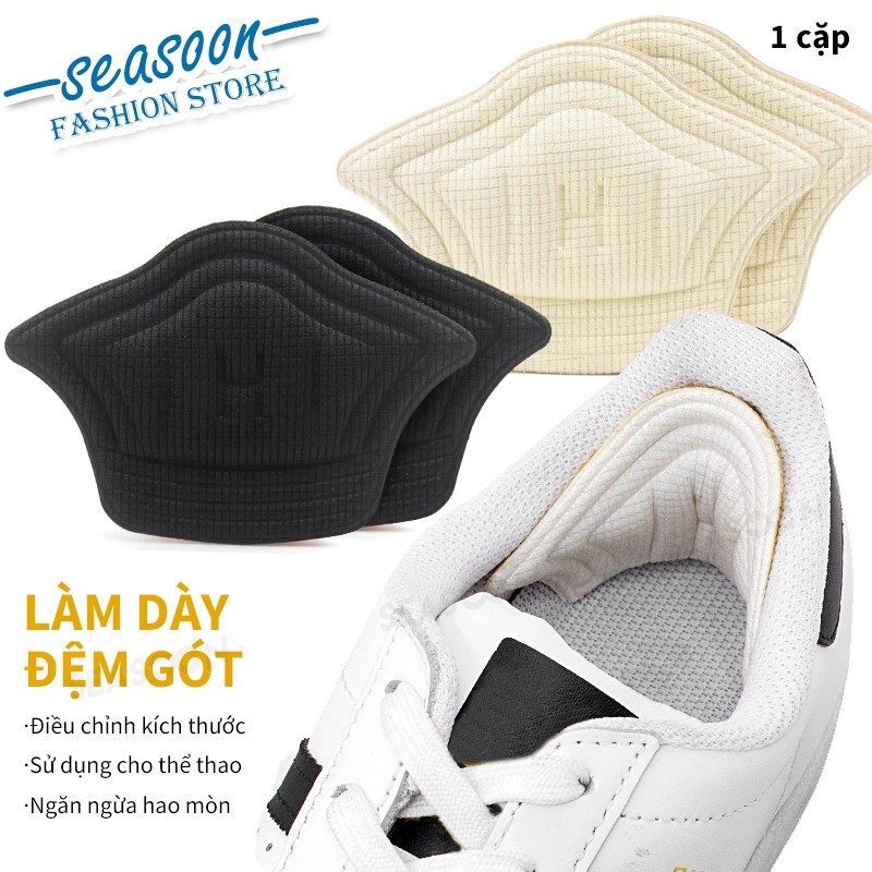 Miếng lót gót giày Cao Su EVA Bị Rộng Chống Trượt Chống Trầy Gót Chân Rộng bảo vệ chân Nam Nữ