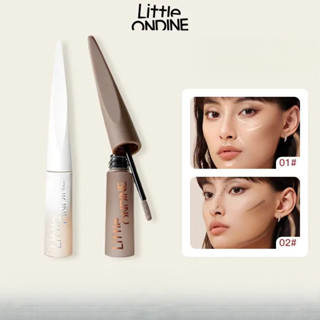 Little Ondine Cao Cấp Sửa Chữa Chất Lỏng Độ Bóng Cao Bút Khắc Chất Lỏng Sửa Đổi Phác Thảo Đường Viền Mặt Dạng Lỏng Đường Viền