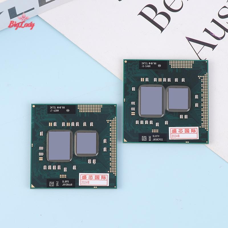 Biglady I5 560M 430M 450M 460M 480M 520M 540M 580M I7 620M Laptop CPU Phụ Kiện Máy Tính Mới
