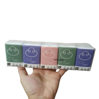  60 gói Khăn giấy khô lau tay mini tiện dụng giá rẻ Nhà Tắm Khăn Tắm 