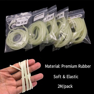 Zonggjz Câu Cá Dạ Quang Ống Mềm Giải Quyết Ống Silicon Phát Sáng