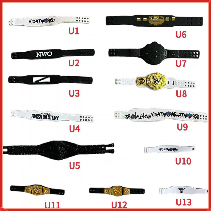WWE Wrestler figure Belt Đai đai vô địch Wrestler có thể di chuyển được