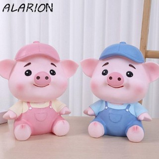 Hộp tiết kiệm lợn ALARION, Phim hoạt hình dung tích lớn Động vật heo đất, Sáng tạo chống rơi Phim hoạt hình dễ thương heo đất trong nhà