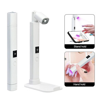 Đèn LED UV Đèn Móng Tay Mini Đèn Sấy Móng Tay Cho Móng Tay Nghệ Thuật Di Động Tia Cực tím Máy Sấy Móng Tay Đứng Đèn