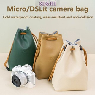 Túi đựng máy ảnh SDHI cho Canon Nikon Sony Fuji Pentax Túi đựng ống kính du lịch Túi đựng máy ảnh chống nước Bảo vệ cho máy ảnh DSLR Iphone 15 Airpod Pro Pouch (vn)