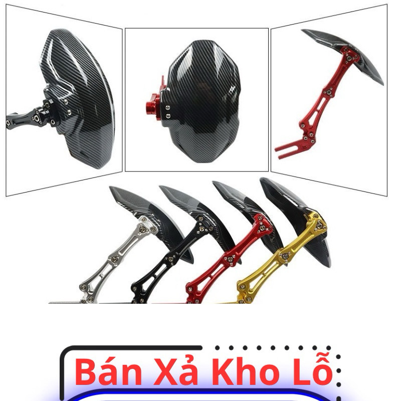  chắn bùn xe điện dè carbon Tấm Chắn Bùn Bằng Sợi carbon Nhôm CNC 1-dè fi sirius grain Cho Xe Điện 