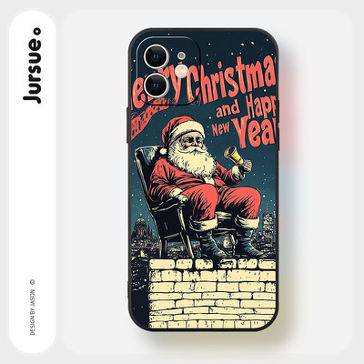 Jursue Ốp điện thoại mềm chống sốc thẩm mỹ dễ thương Tương thích cho iPhone 17 16 15 14 13 12 11 Pro Max SE 2020 X XR XS ip 7 8 Plus Z1589Q