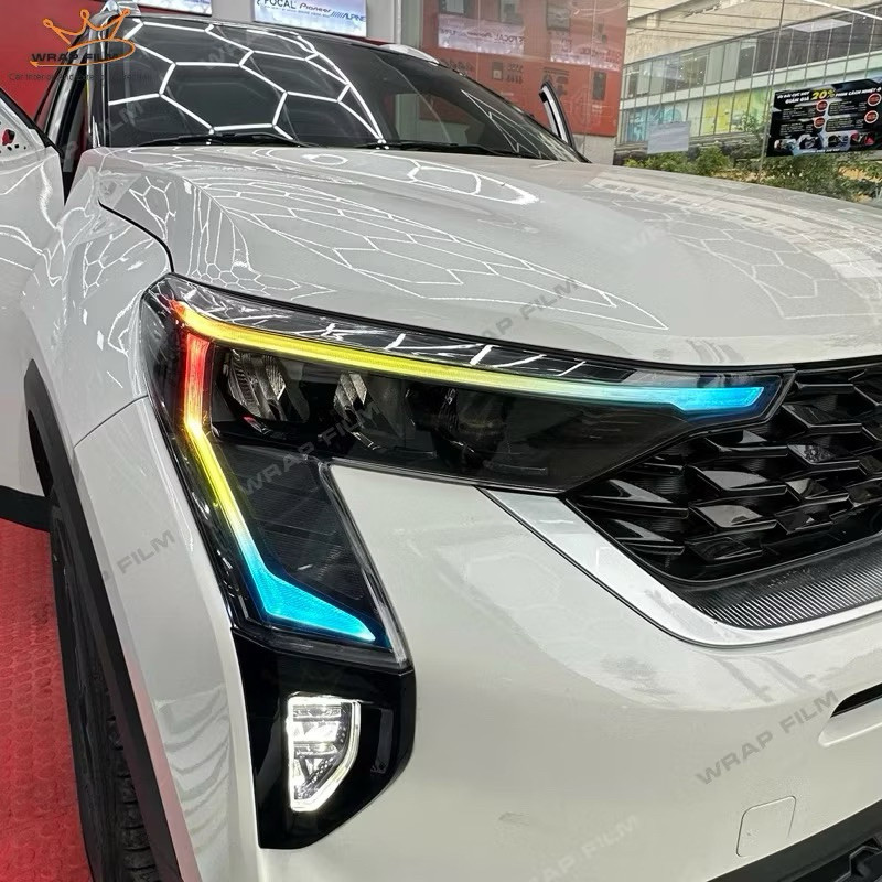 KIA SONET 2025 NEW: Decal dán đèn Sonet 2025 (bộ 2 bên)