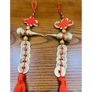 Combo 2 Dây Xu Hồ Lô Treo Tại Vị Trí 2 Cửa Đối Nhau - Dây Treo Trang Trí Nhà Phong Thuỷ TUNGVU