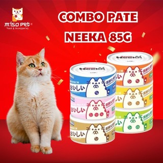   COMBO  Neeka dành cho mèo - lon 85gr 