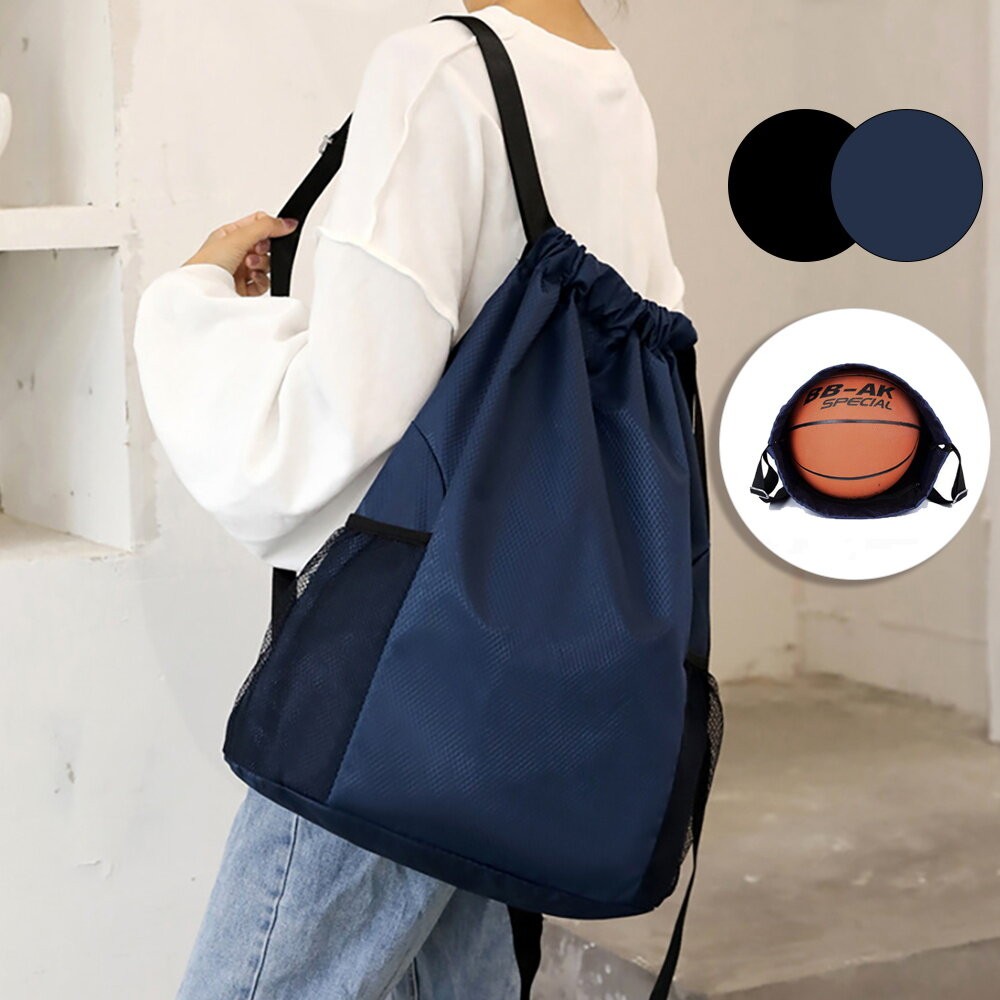 Classic Double Shoulder Basketball Bag Outdoor Sports Use Football Basketball Multi functional Stora