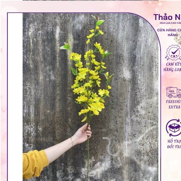 hoa mai giả