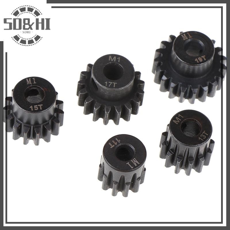[Sdhi] Bộ combo bánh răng động cơ bánh răng M1 5mm 11t 13t 15t 17t 19t cho động cơ ô tô 1 / 8 rc (vn