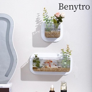 Chậu hoa thủy canh BENYTRO, Chậu hoa nhựa có thể tháo rời treo tường, Phòng khách đa chức năng Trang trí sân vườn Treo chậu cây thủy canh Bể cá
