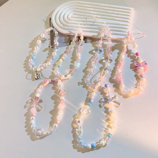 Dây đeo điện thoại bằng nhựa Acrylic chuỗi hạt với nhiều mẫu đáng yêu Dây đeo AirPods Arsc Store -KL