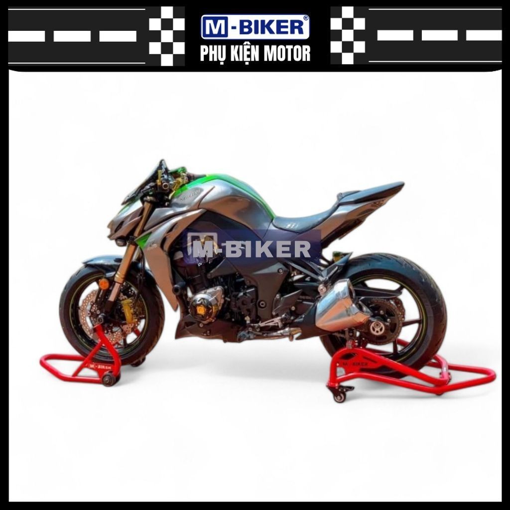 Chống nâng Z1000 Mbiker, ben nâng xe Kawasaki Z400 Z650 Z900 Z1000