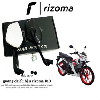  Gương Rizoma R10 Kiểu BMW Cho Yamaha Vario Janus Grande Lead  Nhôm CNC  
