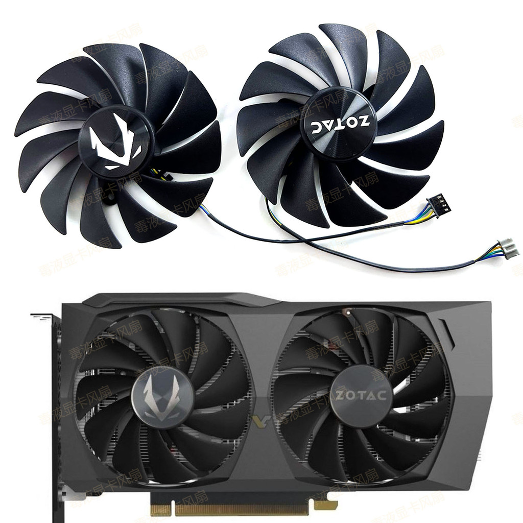 ((Quạt Card Đồ Họa) ZOTAC ZOTAC RTX3050 3060 3060ti Twin Edge OC Card Đồ Họa Quạt Làm Mát GA92S2U