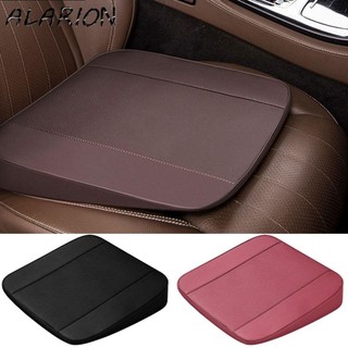 Đệm ngồi tăng áp ô tô ALARION, Thảm tăng chiều cao tự động thoáng khí có thể tháo rời, Đệm nâng da Nappa Hỗ trợ thoải mái Tấm lót ghế tăng chống trượt Xe lăn