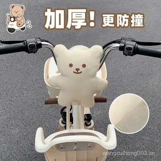 Đệm chống va chạm cho ghế trước xe điện, gối bảo vệ đầu, bình điện, đệm đầu chống va chạm cho bé đi xe máy, dày dặn và rộng CV0U