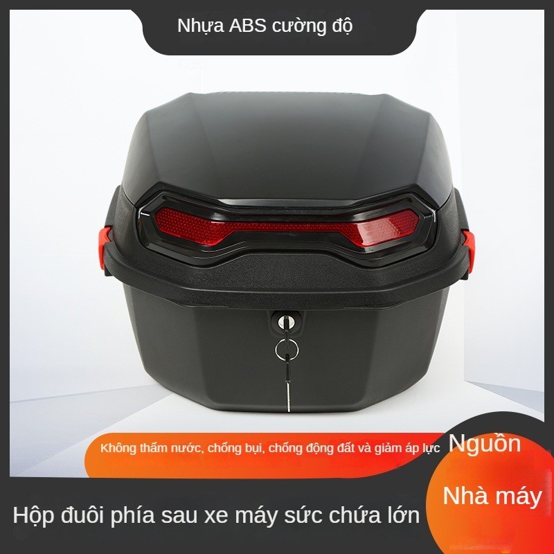 Nhà sản xuất cung cấp cốp xe điện bàn đạp thông dụng dung lượng lớn cốp xe máy Cốp xe điện chống thấ