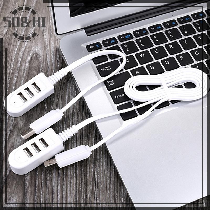 SD&HI 1.2M Cáp USB Nối Dài Dây Sạc HUB Hơn Bộ Chia Phong Cách Mới 3 USB HUB Cáp Sạc Sạc Sạc Nhanh US