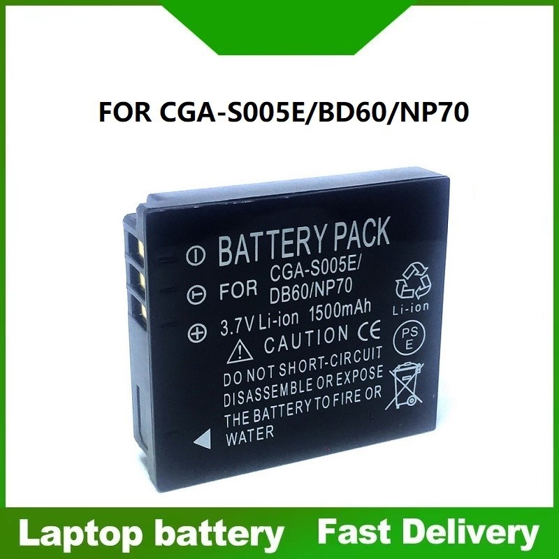Mới CGA-S005 CGA-S005A CGA-S005E DMW-BCC12 1500mAh 3.7V máy ảnh cho Panasonic Lumix DMC-FX100 fx50 L