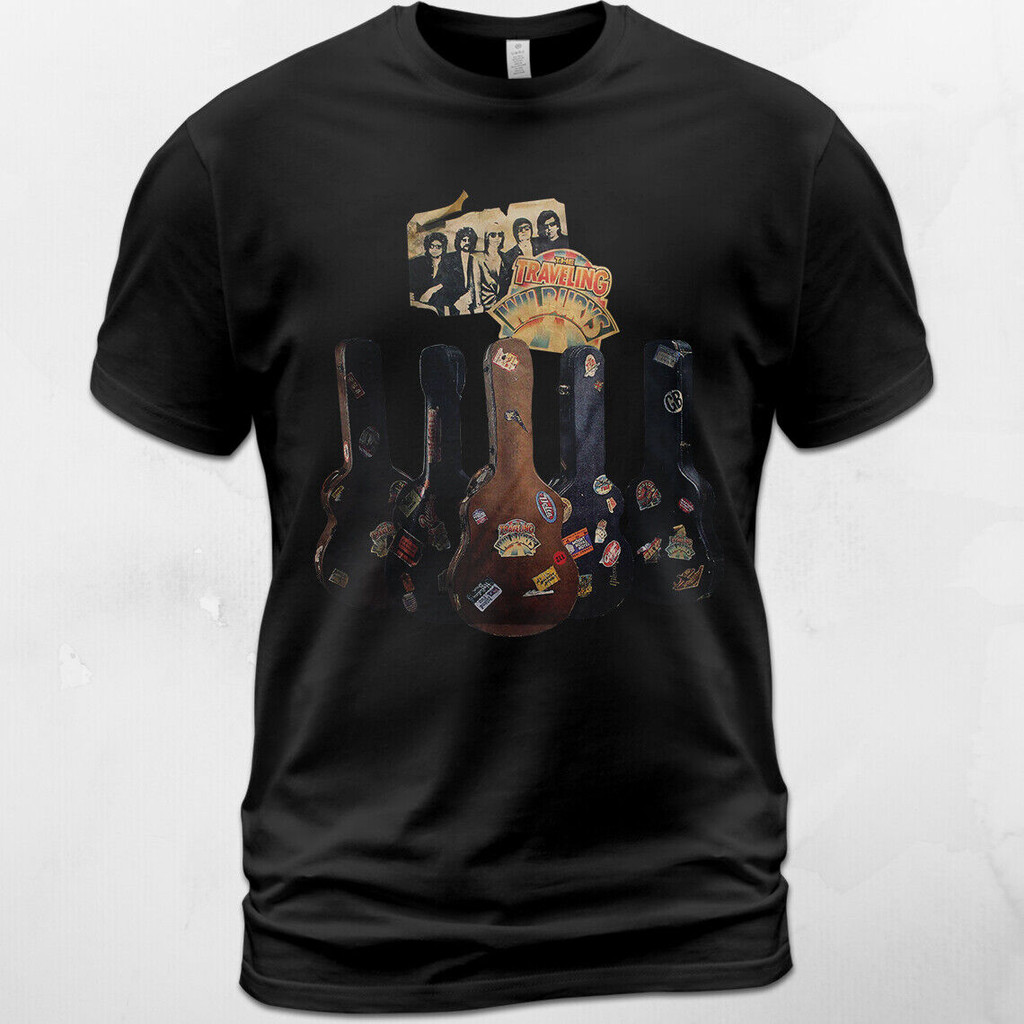 Áo thun Cotton Bộ sưu tập Ultimate Traveling Wilburys George Harrison