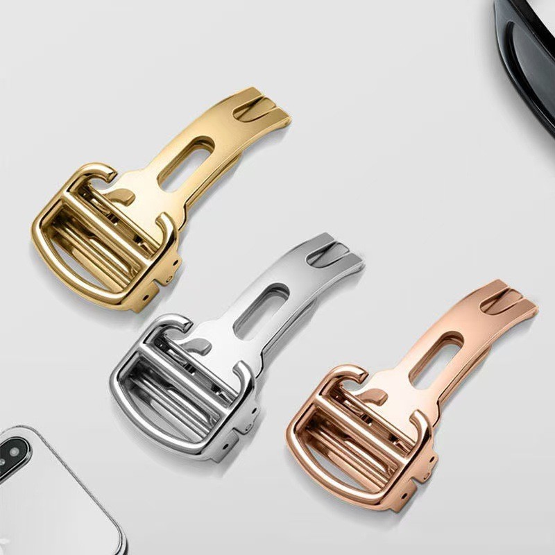 Phụ kiện đồng hồ Cartier Blue Balloon Tank London Watch Buckle Turnbucks Khóa thép không gỉ Khóa gấp