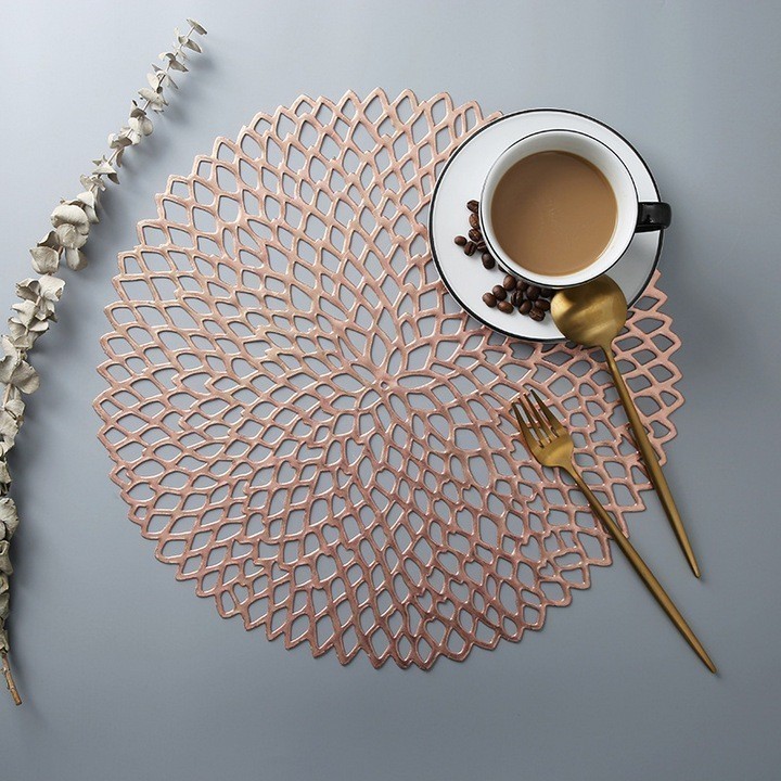 Set 2 Tấm Lót Bàn Ăn PLACEMAT CYCLADES VINYL Modern Home decor tinh tế World mart