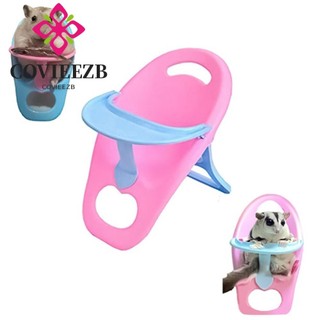 Ghế Hamster COVIEEZB, Ghế Ăn Mini Thú Cưng Thu Nhỏ Bằng Nhựa, Phụ Kiện Thú Cưng Nhỏ Thời Trang Dễ Thương Cho Thú Cưng Ghế Ăn Ảnh Đạo Cụ