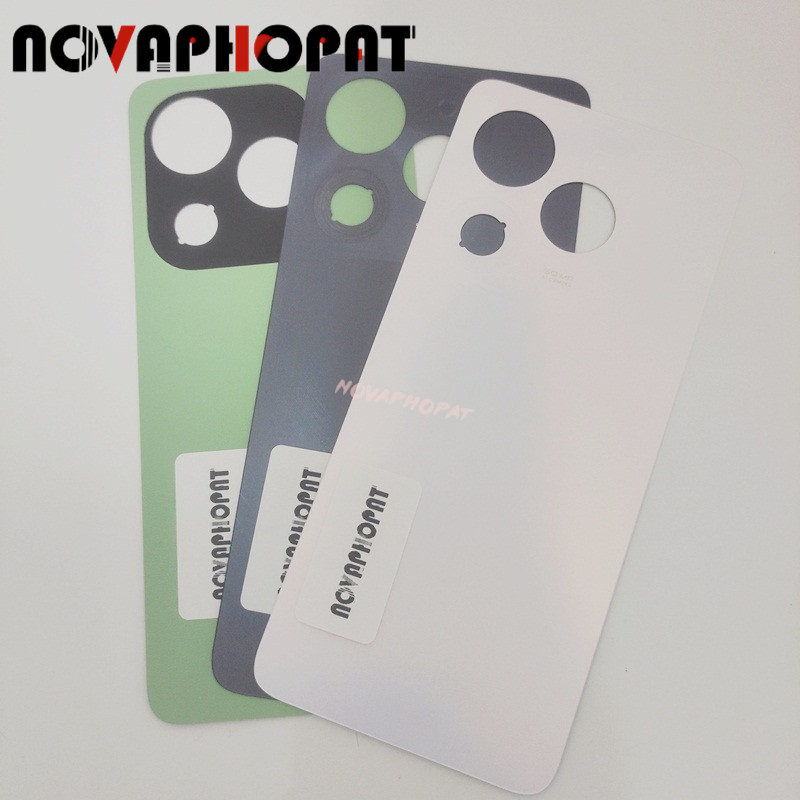 Novaphopat Cho Tecno Spark 20C BG7 BG7n Pin Cửa Sau Vỏ Lưng Nhà Ở