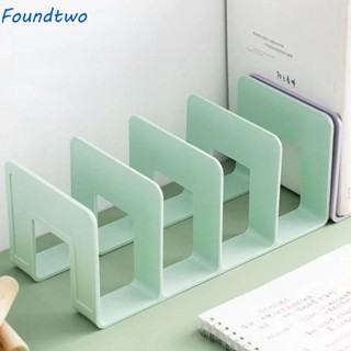 Foundtwo Để Bàn Bookends, Kệ Sách Hiển Thị Bộ Chia Sách, Văn Phòng Phẩm Bền 4 Lưới Chắc Chắn Để Bàn Phân Loại Tập Tin Giá Để Đồ