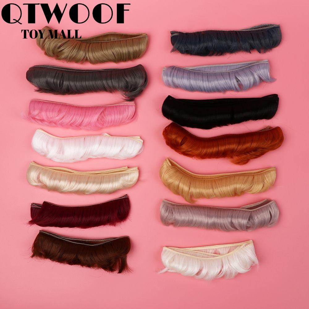  QTWOOF   Tóc giả 5cm cho búp bê tỉ lệ 1   6 1   4 1   3 